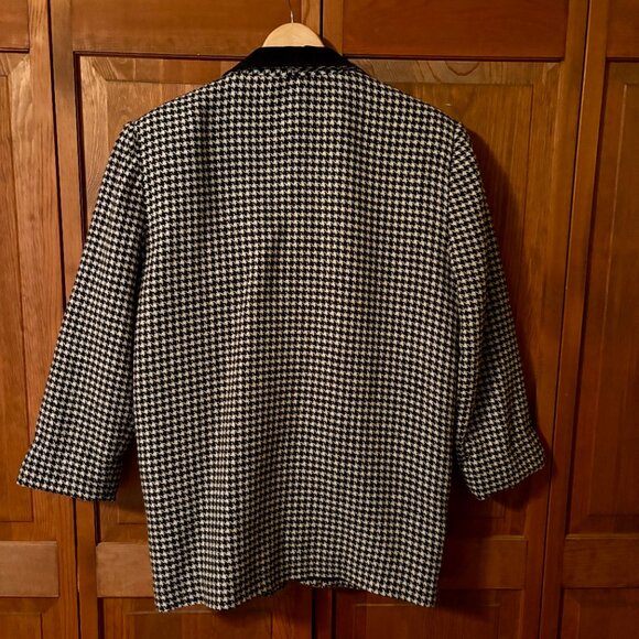 Vintage Laurice Houndstooth Blazer - Picture 3 of 4